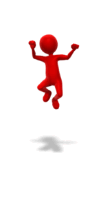 Animated gif sample: Figure Jumping Up