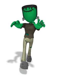 Animated gif sample: Monster Stiff Walk