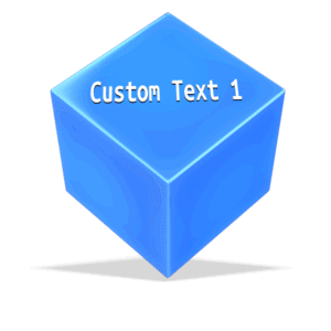 Custom Cube Spinning On Corner | 3D Animated Clipart for PowerPoint -  