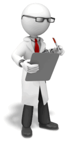 Animated gif sample: Scientist Looking Observing