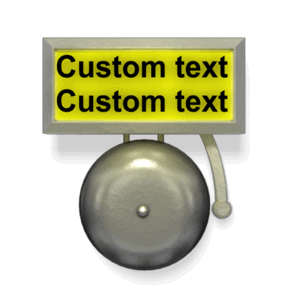 Back To School Bell Text | 3D Animated Clipart for PowerPoint -  