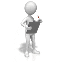 Figure Looking Observing | 3D Animated Clipart for PowerPoint - PresenterMedia.com