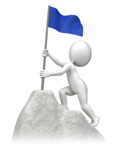 Animated gif sample: Flag Waving Mountain
