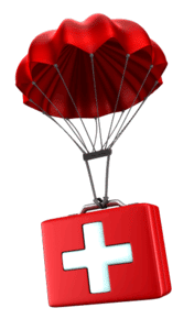 Animated gif sample: Sending Medical Relief