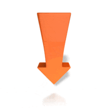 An animation of an arrow pointing twice down.