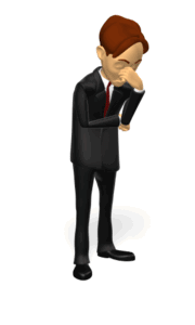 Animated gif sample: Frantic Business Man