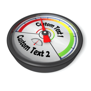 This PowerPoint Animations shows a preview of Custom Meter Reverse