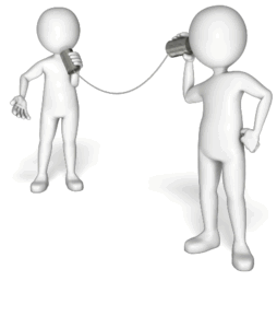Animated gif sample: Stick Figure Miscommunication Anim