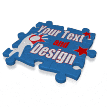 An animated puzzle piece flies out of the puzzle, spins around and fits back into the puzzle.  A concept of finding a solution or a key ingredient, or the major element to solve a problem. This is also a custom piece which allows custom text and design.