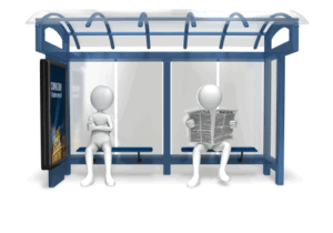 Animated gif sample: Typical Day Bus Stop