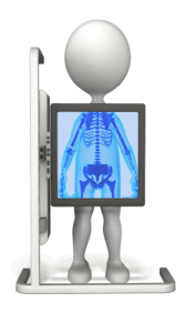 Figure X Ray 3d Animated Clipart For Powerpoint Presentermedia Com