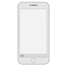 Phone showing a message conversation with someone.