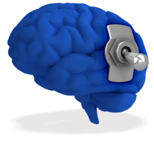Animated gif sample: Switch Turning On / Off Brain
