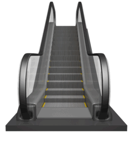 Animated gif sample: Escalator Moving Down