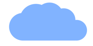 Animated gif sample: Cloud Arrow Download Movement