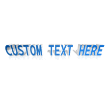 This custom animation shows thumbs up icons popping up around text.  Customize the text to your own saying!