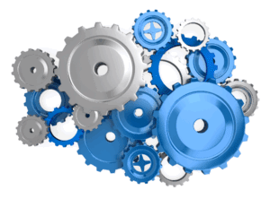 Animated gif sample: Many Gears Rotating