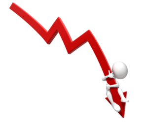 Animated gif sample: Figure Falling With Arrow