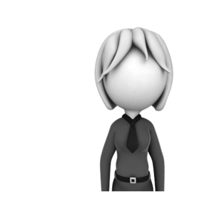 This PowerPoint Animations shows a preview of Businesswoman Figure Holding Out Custom 