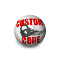 This custom design animation shows a sphere split open reavealing its core.  You can customize the core and outer shell by adding your own text and images using the online customizer.