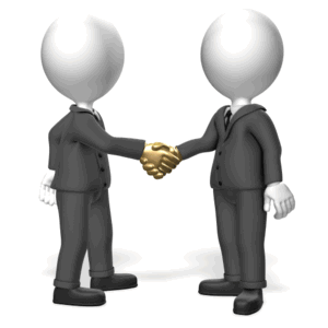 Animated gif sample: Golden Handshake Agreement
