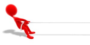 Animated gif sample: Single Figure Pulling Rope