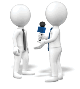 Animated gif sample: Business Interview Report