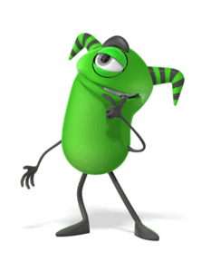 Animated gif sample: Monster Thinking Solution