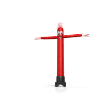 This animation shows a inflated dancing man.  Use this animation to call attention to something in your presentation.