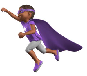 Girl Superhero Flying 3d Animated Clipart For Powerpoint Presentermedia Com