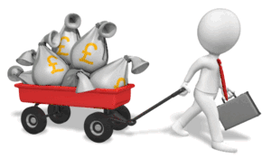 Animated gif sample: Business Money Load Pounds