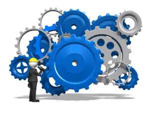 Animated gif sample: Mechanical Gears Inspection