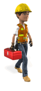Animated gif sample: Construction Worker Toolbox