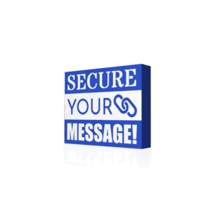 This PowerPoint Animations shows a preview of Secured Message