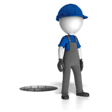 Work Safety Electrocute | 3D Animated Clipart for PowerPoint -  
