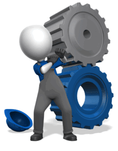 Animated gif sample: Caught In Gears