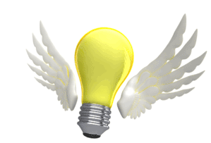 Animated gif sample: Light Bulb Wings
