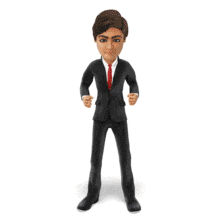 An angry business man shows his frustration.