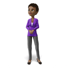 Kylie is looking off in the distance when she is surprised, and then leans forward while breathing a sigh of relief. 