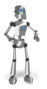 Animated gif sample: Retro Robot Emote Confused