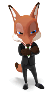 Animated gif sample: Business Fox Male Emote Frustration