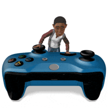 teen boy giant controller