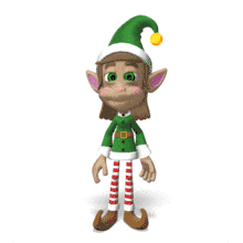 Christmas Elf Girl Club Dance