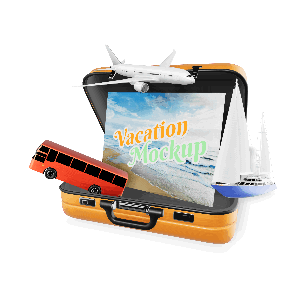 Travel Luggage Clipart with editing tools to customize the design and make it your own.