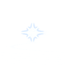 A &quot;Light Blue Sparkle&quot; Animation Clip - Animated Design Element for presentations and media designs.
