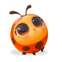 Download this cute ladybug animation clip to visualize innocence and playfulness in your presentation or media design.