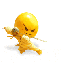 Download this Emoji Fencer Animation to visualize striking with precision, grace and skill.