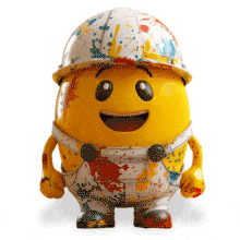 Download this Emoji Painter Animation to add an animated artistic expression visual to your presentations and media designs.