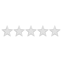 Download this three-star rating animation, symbolizing satisfactory quality or approval, for use in presentations.