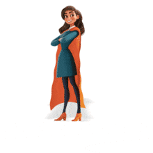 Download this woman business Hero to represennt leadership and confidence.